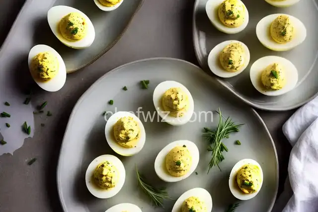Deviled Eggs with Capers and Tarragon