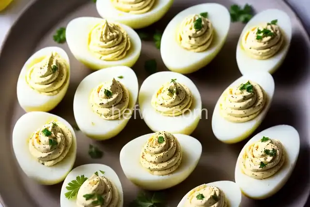 Deviled Eggs with Horseradish