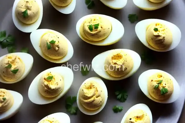 Deviled Eggs with Zip