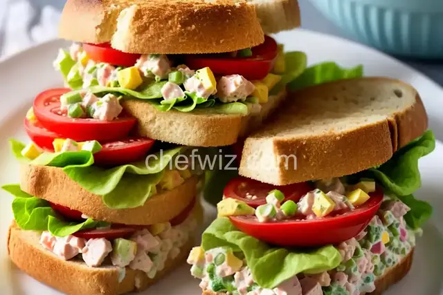 Deviled Ham Salad Sandwich Recipe