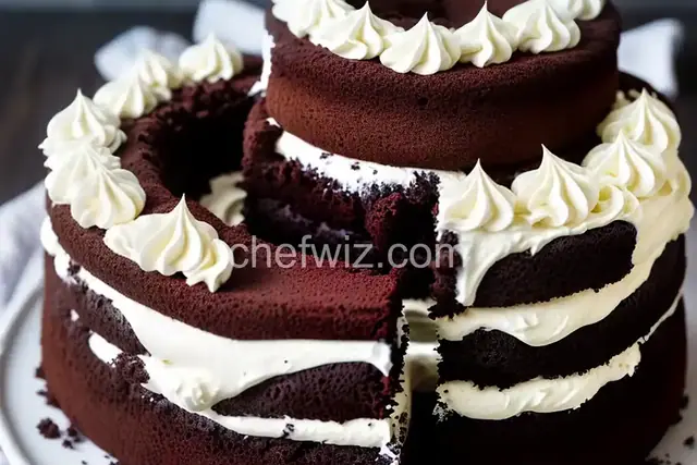 Devil's Food Cake with Cream Cheese Frosting