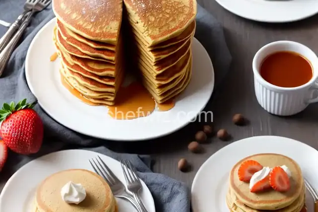 Diabetic Friendly Fluffy Whole Wheat Pancakes