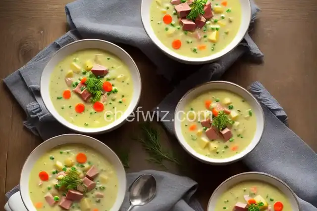 Different Ham and Potato Soup