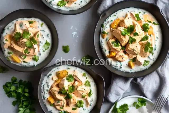 Digaag Qumbe (Yogurt-Coconut Chicken)