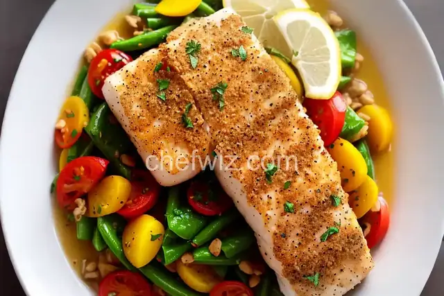 Dijon Crusted Halibut