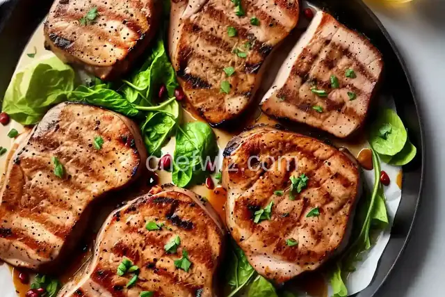 Dijon Grilled Pork Chops