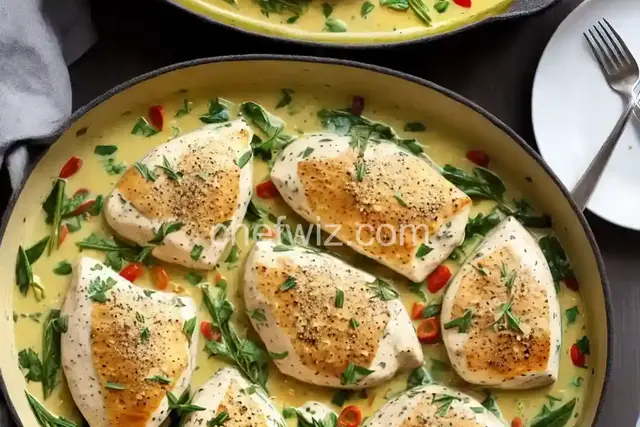 Dijon-Tarragon Cream Chicken
