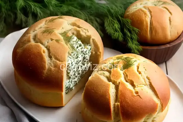Dill Dip in a Bread Bowl