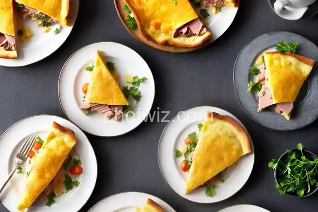 Diner-Style Ham and Cheese Omelette for Two Recipe