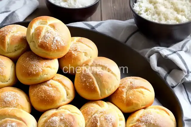 Dinner Rolls Made With Healthy Coconut Oil