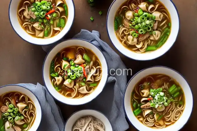 Dinner Tonight: Dumpling Noodle Soup Recipe
