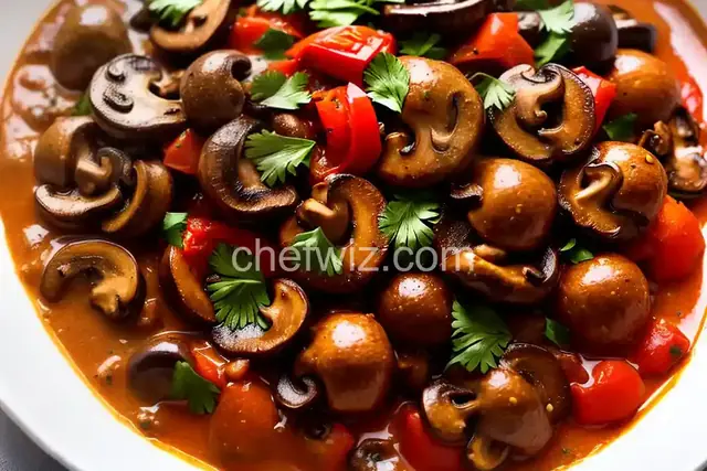 Dinner Tonight: Mushroom Bhaji (Mushrooms in Tomato-Onion Sauce) Recipe