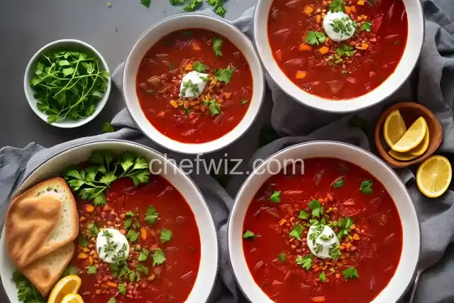 Dinner Tonight: Vegetarian Borscht Recipe