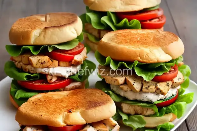 Divine Summertime Chicken Sandwich