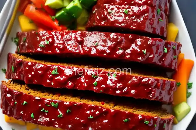 Doggy Meatloaf with Vegetables