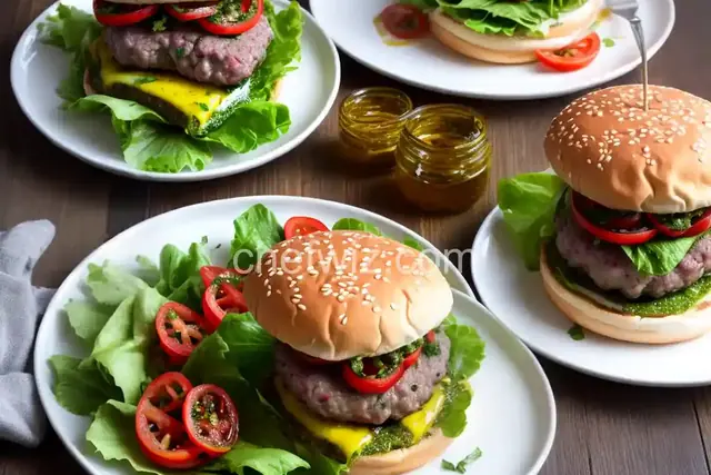 Dominican Chimichurri Burgers