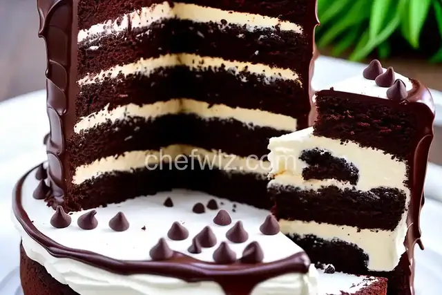 Double Chocolate Layer Cake