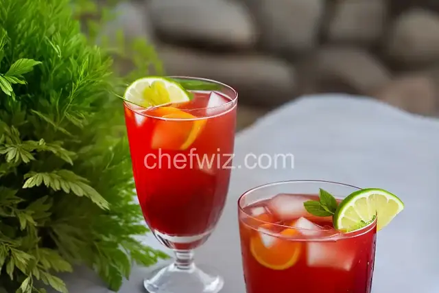 Dragon's Blood Punch (non-alcoholic)