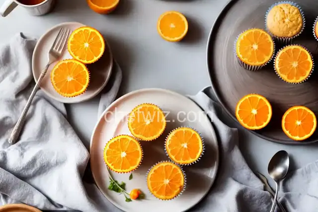 Dreamy Orange Cupcakes