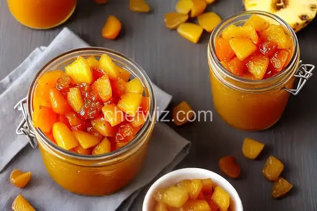 Dried-Apricot and Pineapple Jam Recipe