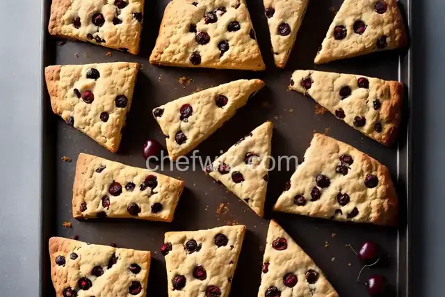 Dried Cherry Scones