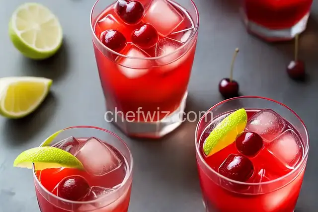 Drinking in Season: Lillet Rouge and Cherry Cocktail Recipe