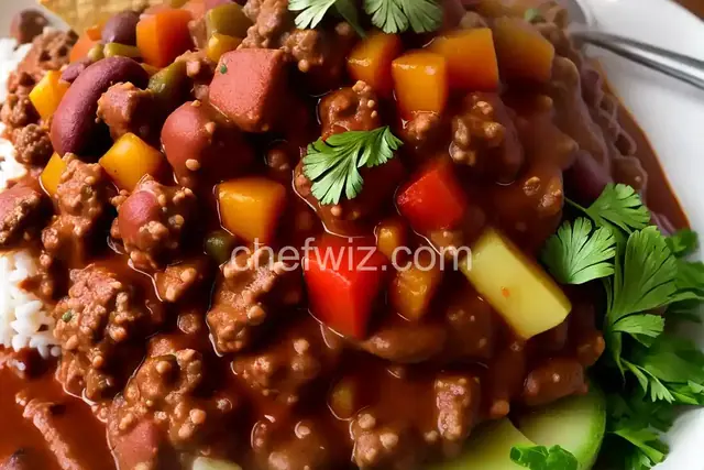 Drunk Deer Chili