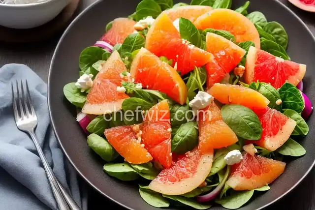 Drunken Grapefruit Salad