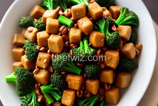 Dry-Fried Chow Fun with Chinese Broccoli Recipe