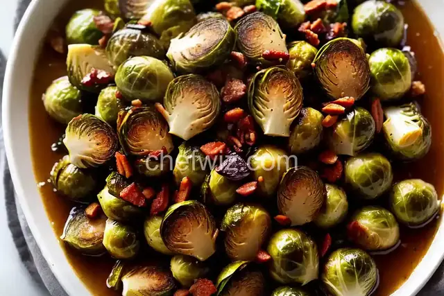 Duck Fat-Roasted Brussels Sprouts