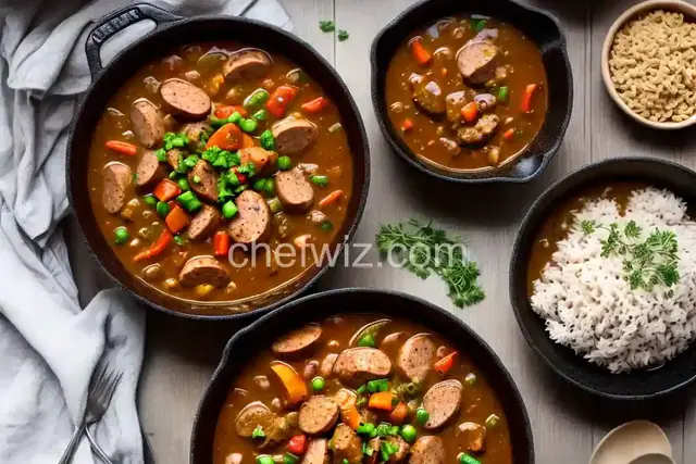 Dupre Family Chicken and Sausage Gumbo