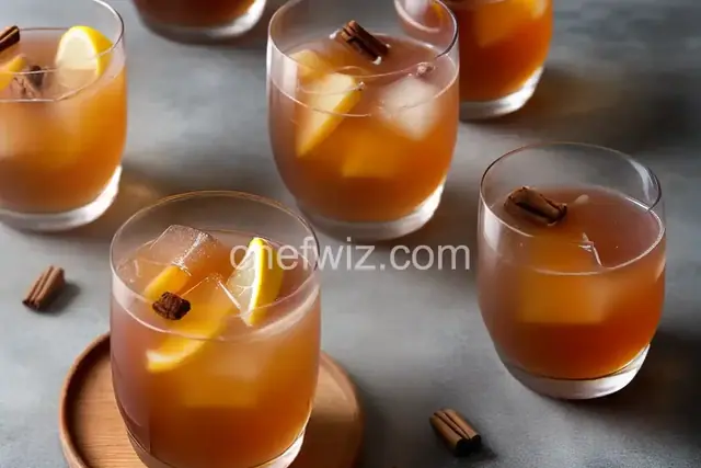 Earl Grey–Bourbon Punch