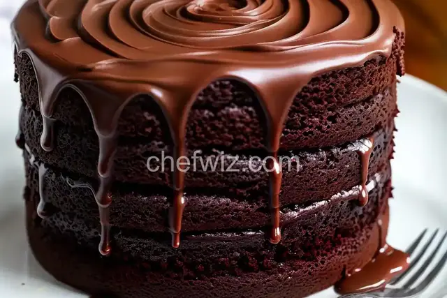 Easiest Chocolate Birthday Cake