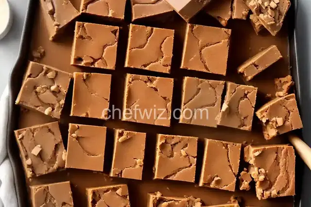 Easiest Peanut Butter Fudge