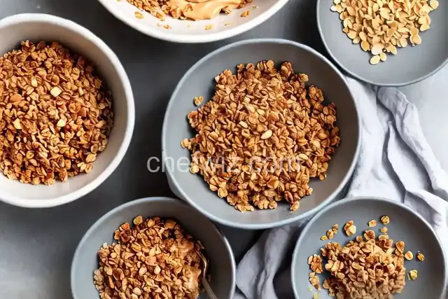 Easiest Peanut Butter Granola Ever