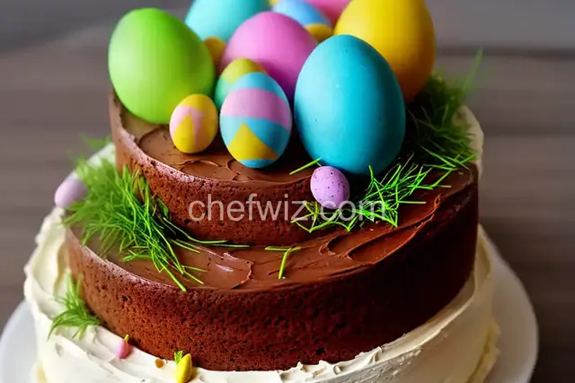 Easter Egg Hunt Cake