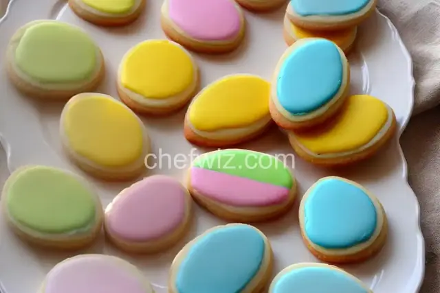 Easter Egg Sugar Cookies