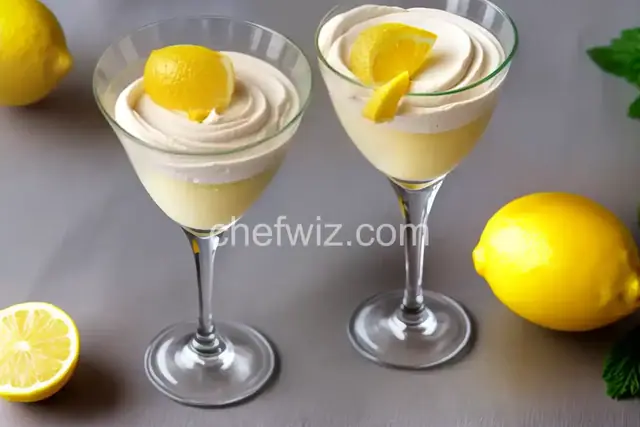 Easter Lemon Drop Mousse