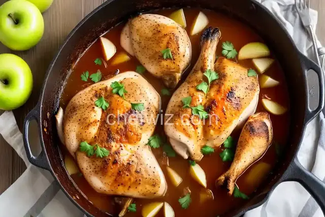 Easy Apple Cider Chicken