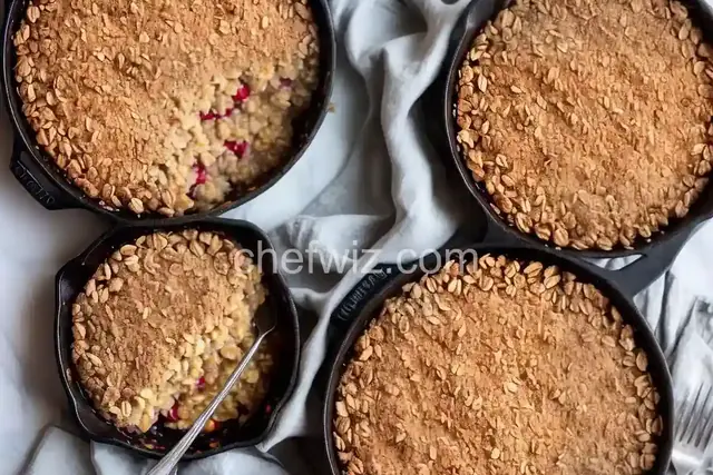 Easy Apple Crisp with Oat Topping