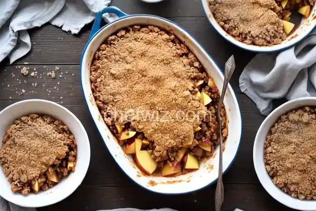 Easy Apple Crisp with Pie Filling