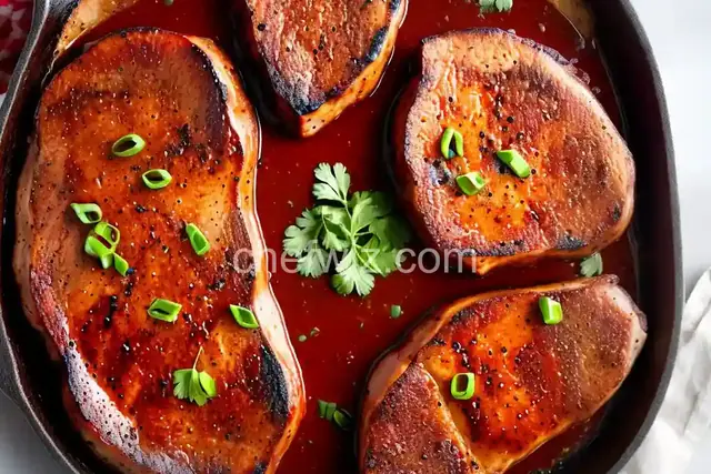 Easy Baked BBQ Pork Chops