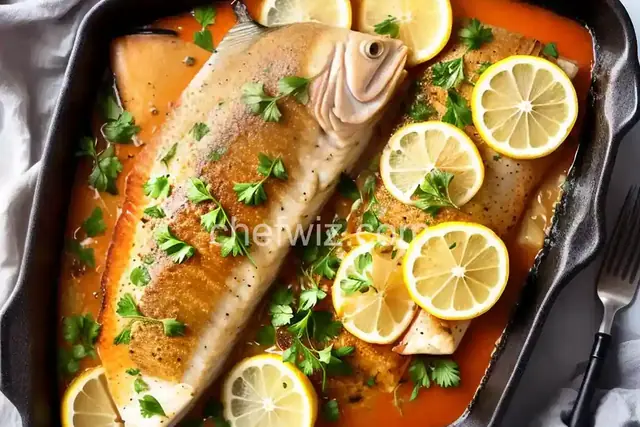 Easy Baked Fish with Lemon