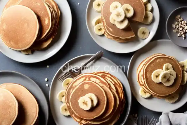 Easy Banana Nut Pancakes