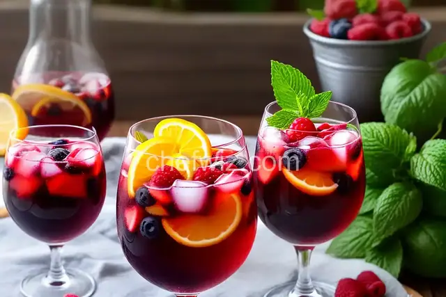 Easy Berry Sangria