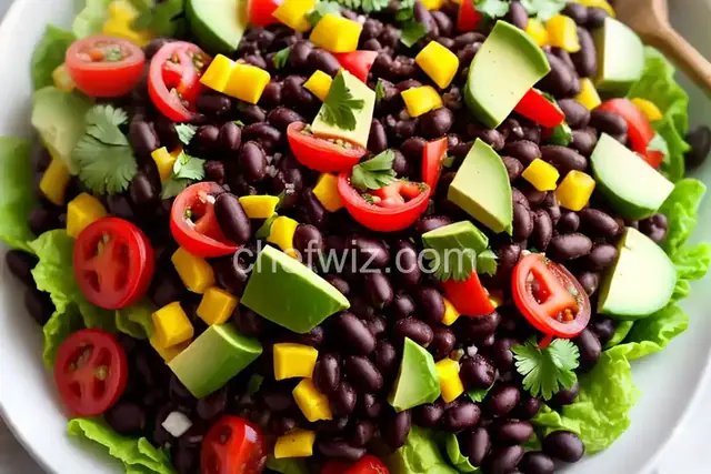 Easy Black Bean Taco Salad