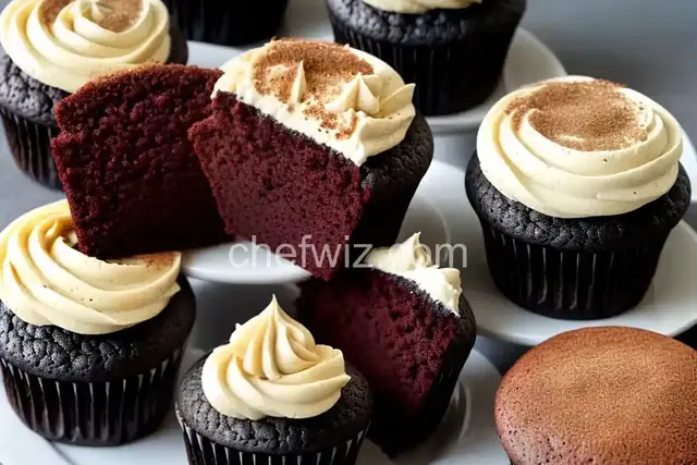 Easy Black Bottom Cupcakes