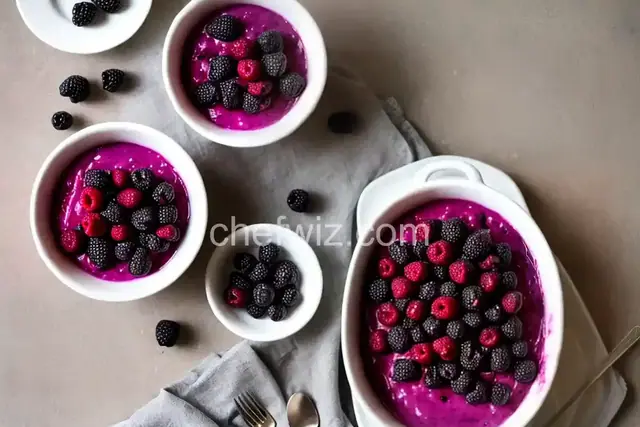Easy Black Raspberry Dessert
