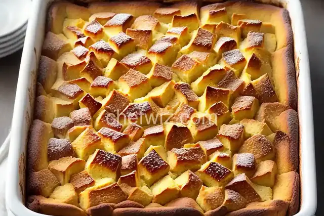 Easy Brioche Bread Pudding