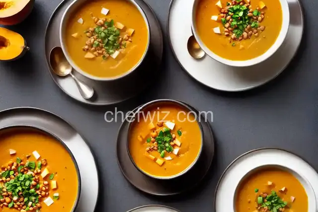 Easy Butternut Squash and Pear Soup